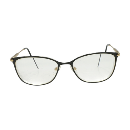 Black TH 1837 Oval Prescription Eyewear
