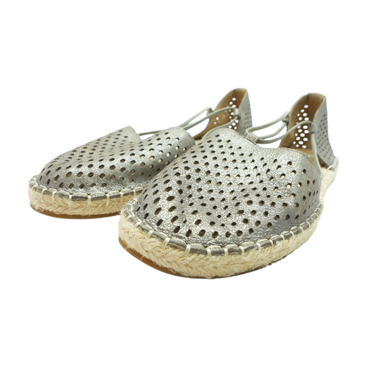 Gray Slip-On Flats