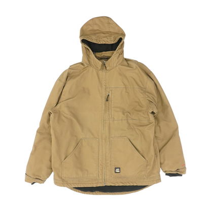 Brown Tall Solid Jacket