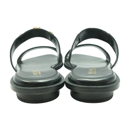Black Flat Sandals
