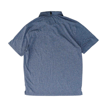 Navy Solid Short Sleeve Polo