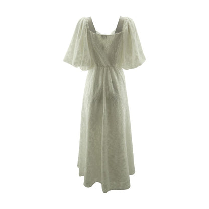 White Midi Dress