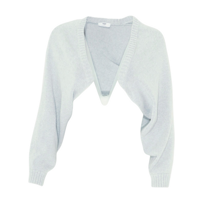 Gray Cardigan Sweater