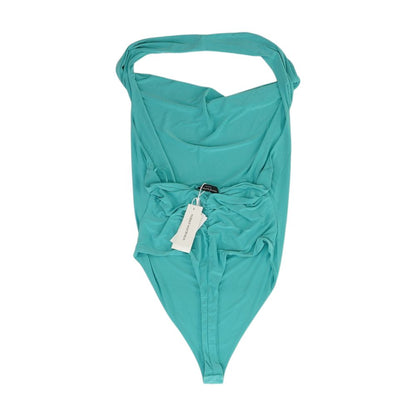 Turquoise Bodysuit Blouse