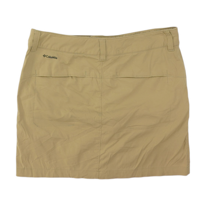 Beige Mini Skort