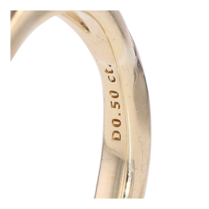 1/2 ctw 14K Yellow Gold Lab Grown Diamond Fashion Ring
