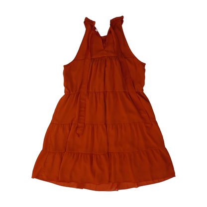 Orange Midi Dress
