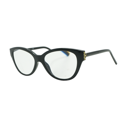 Black Oval Prescription Eyewear