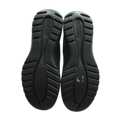 On the Go Flex Clover Black Slip On Athletic Shoes