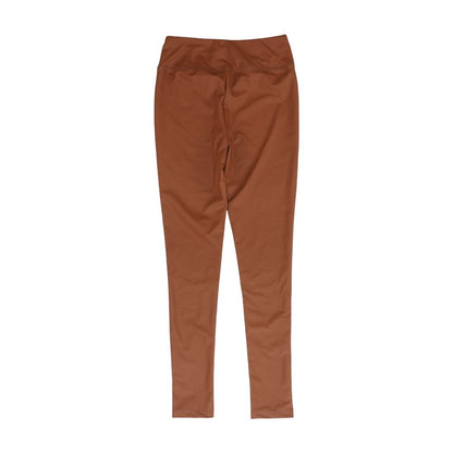 Brown Solid Pants