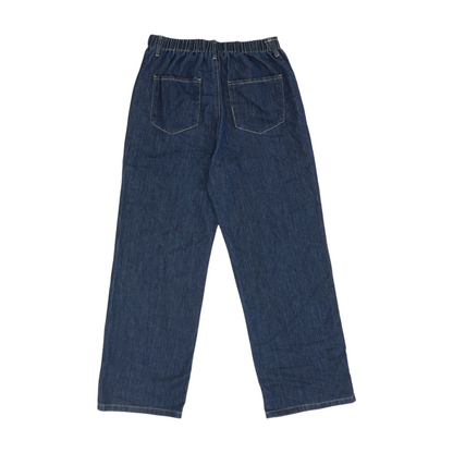Blue Wide Leg Jeans