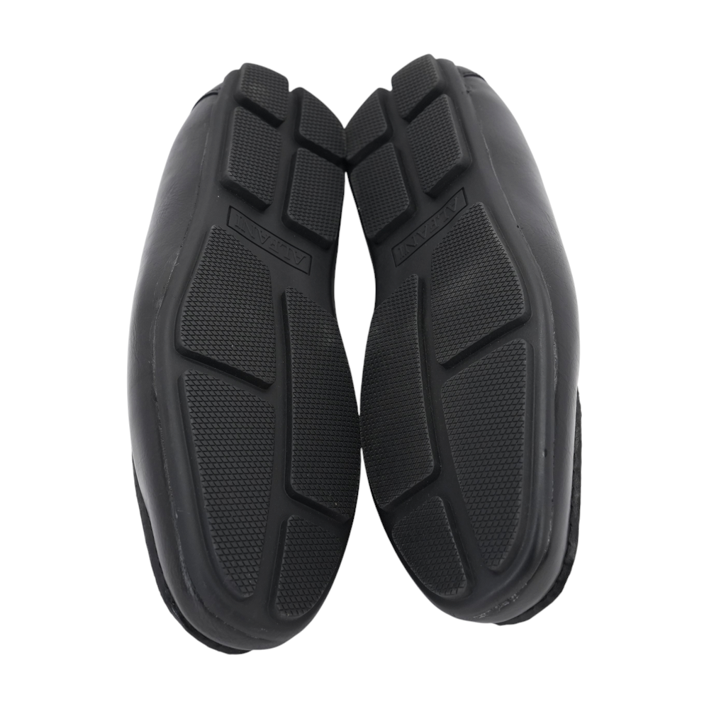 Black Slip-On Dress Shoes