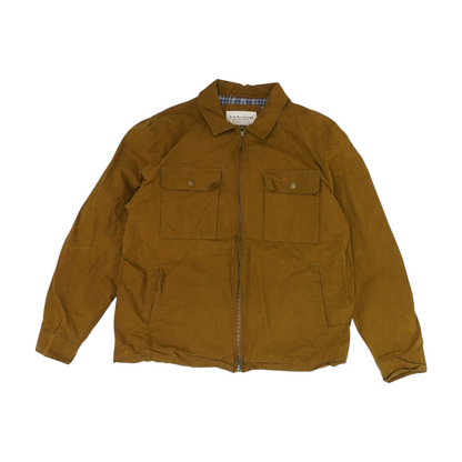 Khaki Solid Jacket