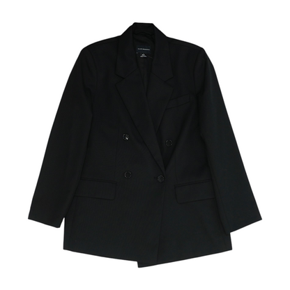 Black Solid Blazer