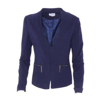 Navy Solid Blazer