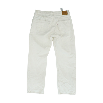 501 Ivory Regular Jeans