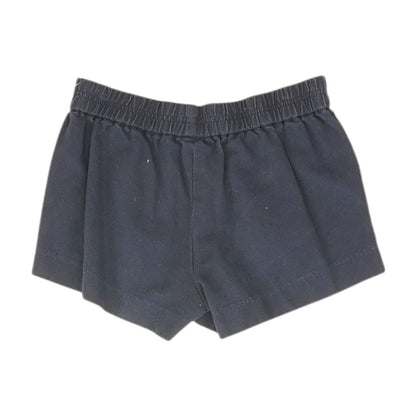 Navy Solid Shorts