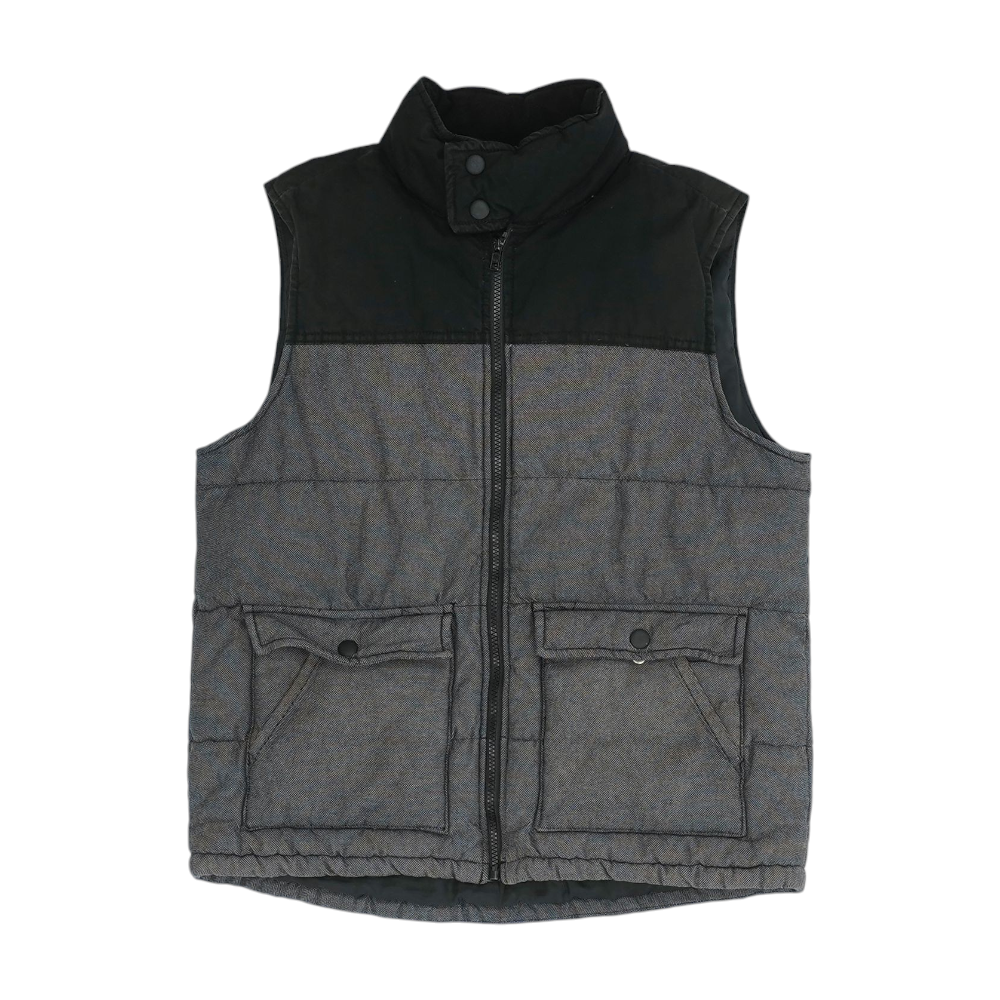 Gap Black Solid Vest – Image 1