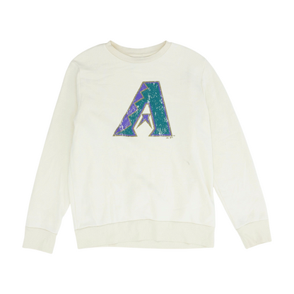 Beige Solid Sweatshirt Pullover