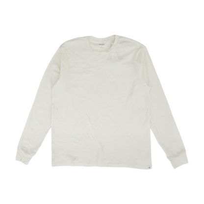 Cream Solid Pajama Top