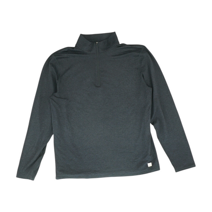 Navy Solid 1/4 Zip Pullover