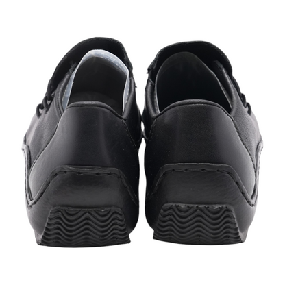 Black Slip-On Flats