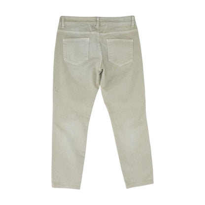 Khaki Solid Jeans