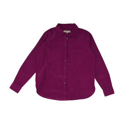 Magenta Button Down