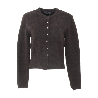 Brown Cardigan Sweater
