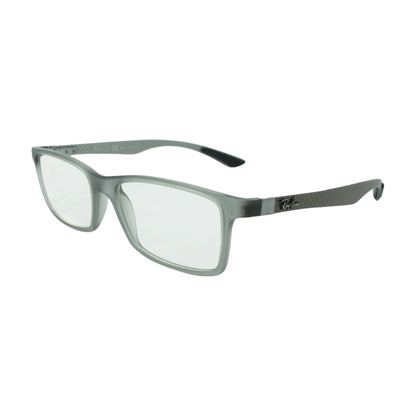 Gray Rectangle Prescription Eyewear