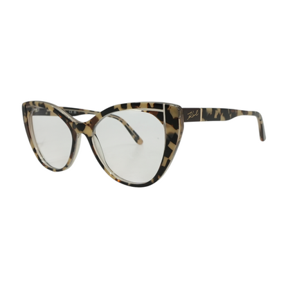 Gray KL6078 Cat Eye Prescription Eyewear