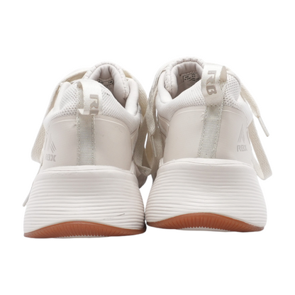 Beige Low-Top Athletic Shoes