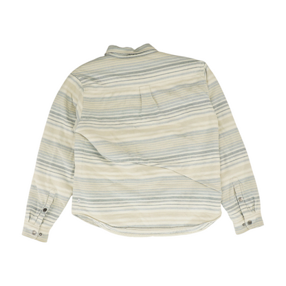 Beige Striped Jacket