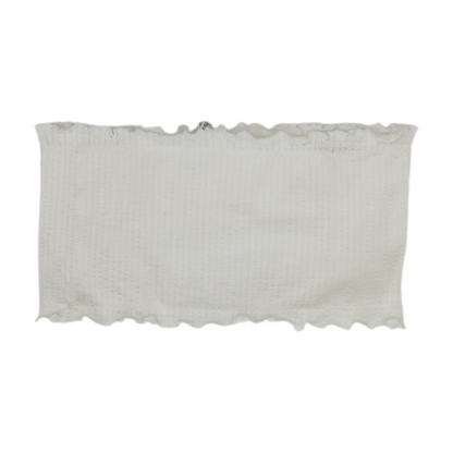 White Cropped Blouse