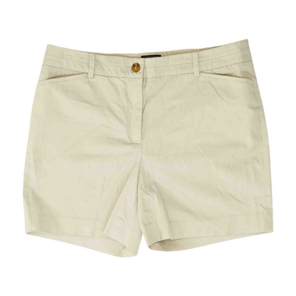 Tan Solid Chino / Khaki Shorts