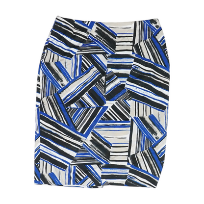 Multi Striped Midi Skirt