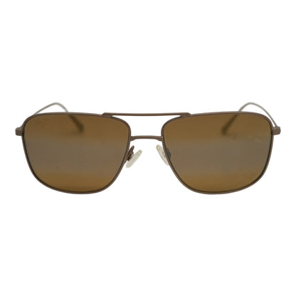 Brown Mikioi Aviator Sunglasses