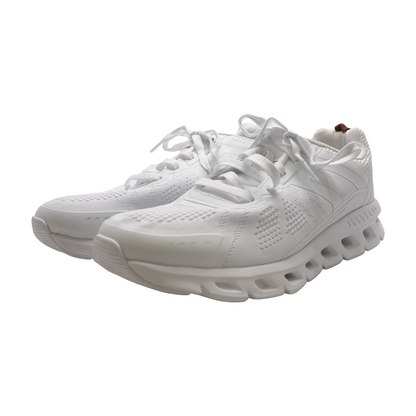White Low-Top Athletic Shoes