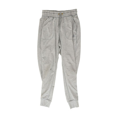 Gray Solid Joggers Pants