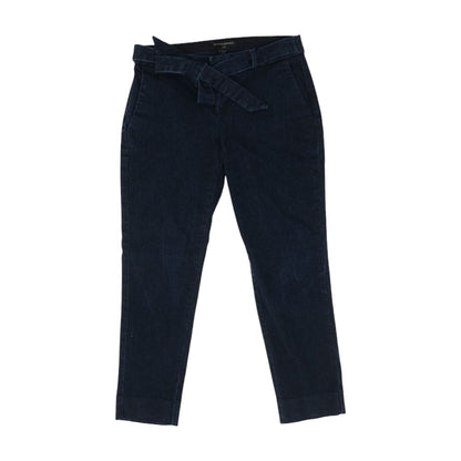 Blue Solid Chino Pants