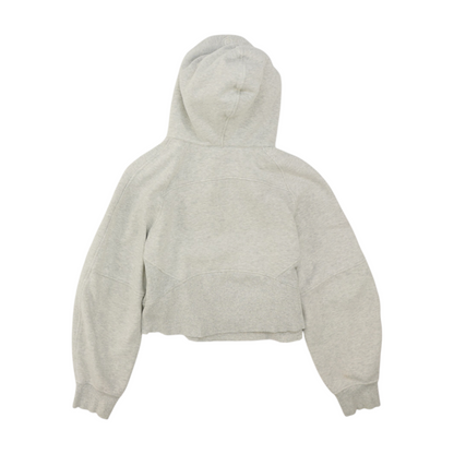 Gray Solid 1/4 Zip Pullover