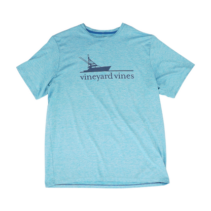 Blue Graphic Active T-Shirt