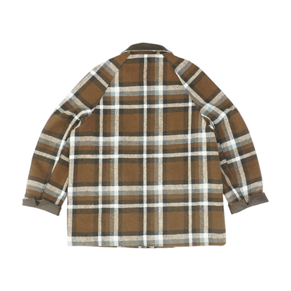 Brown Plaid Jacket