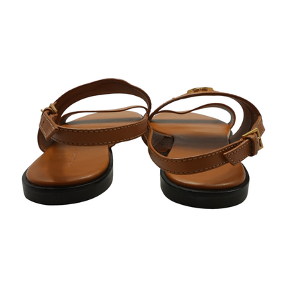 Brown Flat Sandals