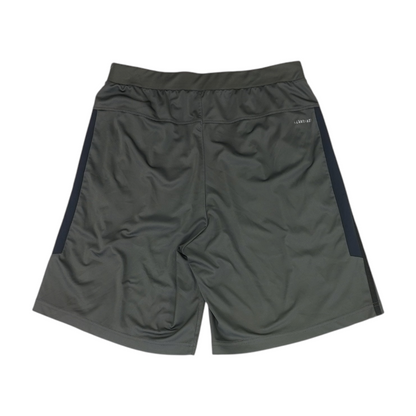 Gray Color Block Active Shorts