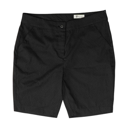 Charcoal Print Chino / Khaki Shorts