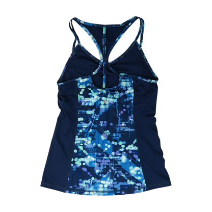 Navy Print Active T-Shirt