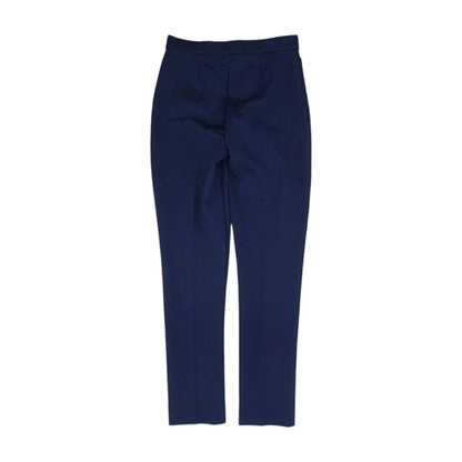 Navy Solid Dress Pants