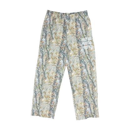 Green Camo Wide Leg Pants