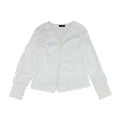 Ivory Button Down